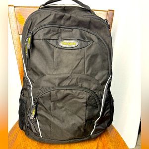 Targus laptop backpack. Black with lots of compartments. Great shape.
